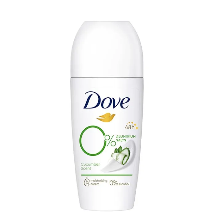 DOVE 0% Aluminium Cucumber Desodorante Roll-On