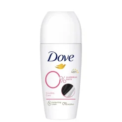 DOVE 0% Aluminium Invisible Desodorante Roll-On