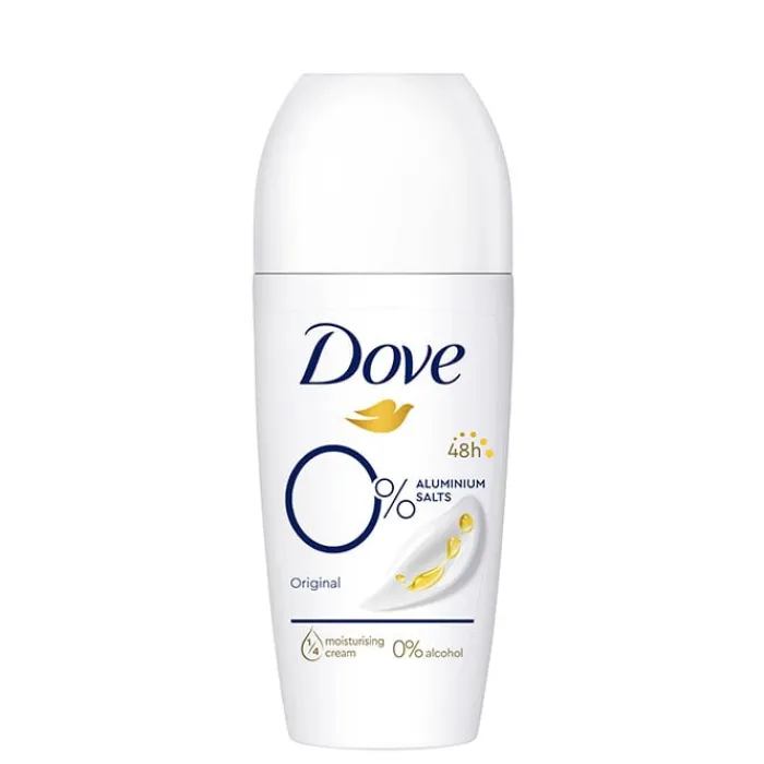 DOVE 0% Aluminium Original Desodorante Roll-On