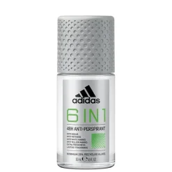 Hombre Adidas 6 in 1 Desodorante Roll-On
