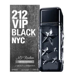 Hombre CAROLINA HERRERA 212 VIP BLACK NY RODEO "Edición Limitada"