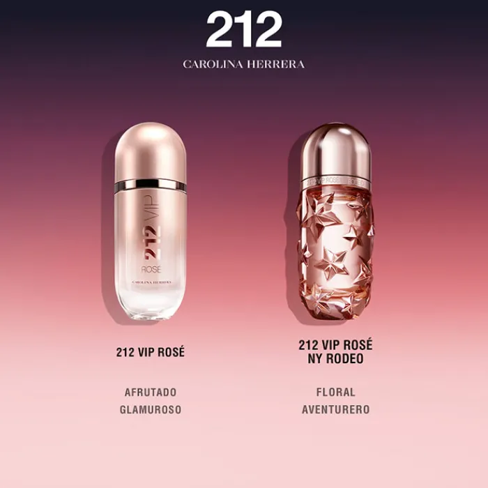 Mujer CAROLINA HERRERA 212 VIP ROSÉ NY RODEO "Edición Limitada"