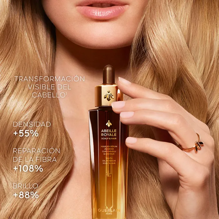 GUERLAIN Abeille Royale Aceite-en-Sérum de Juventud Cuero Cabelludo y Cabello