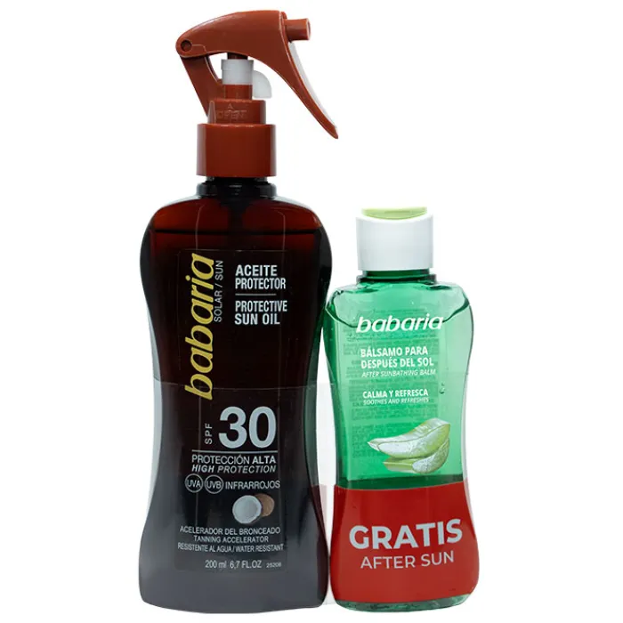Babaria Aceite Protector Coco SPF30