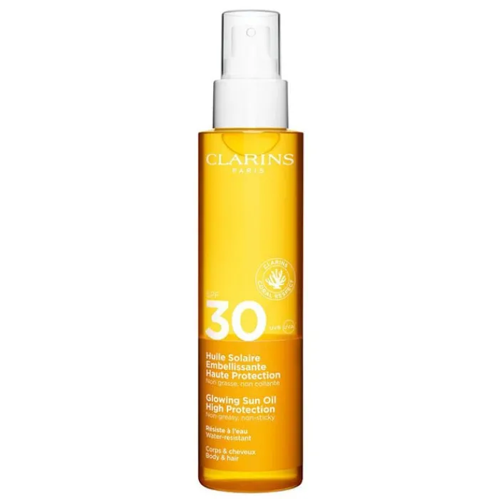 CLARINS Aceite Solar Embellecedor Alta Protección SPF30