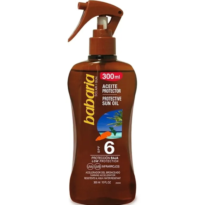 Babaria Aceite Solar Zanahoria SPF6