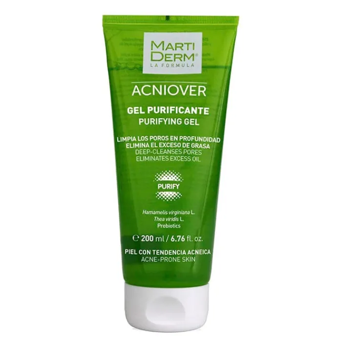 Hombre Martiderm ACNIOVER Gel Purificante