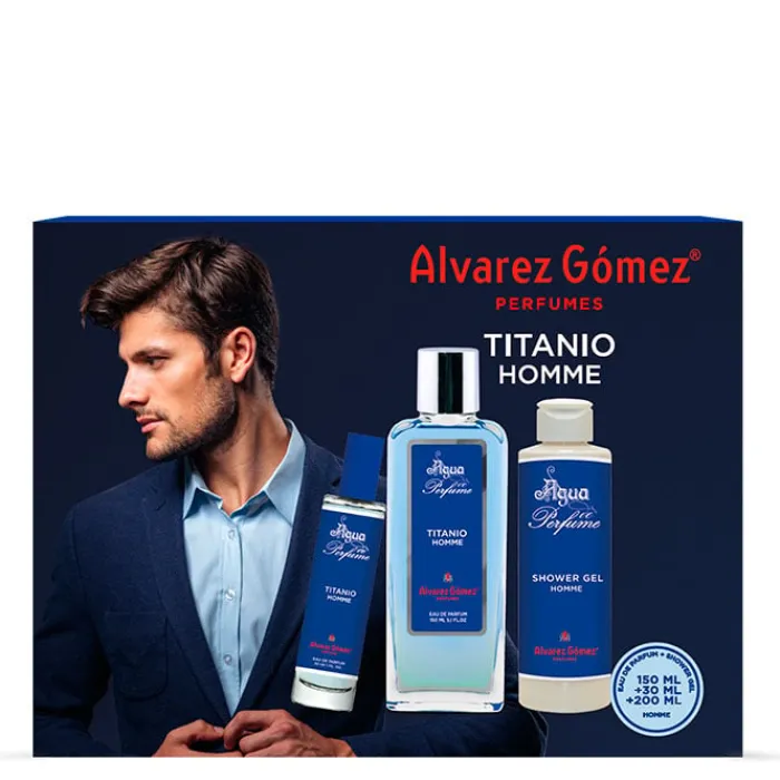 Álvarez Gómez Agua de Perfume Titanio Homme Estuche