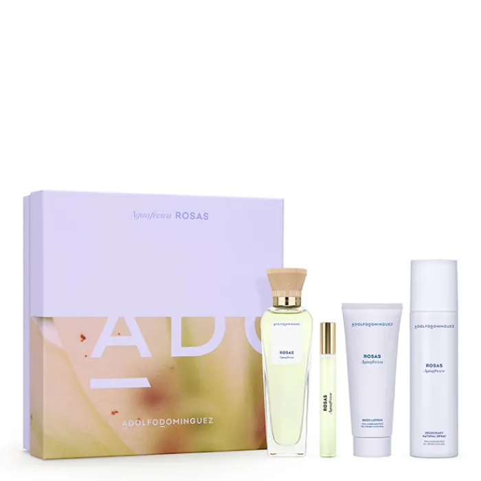 Mujer ADOLFO DOMÍNGUEZ Agua Fresca de Rosas Estuche