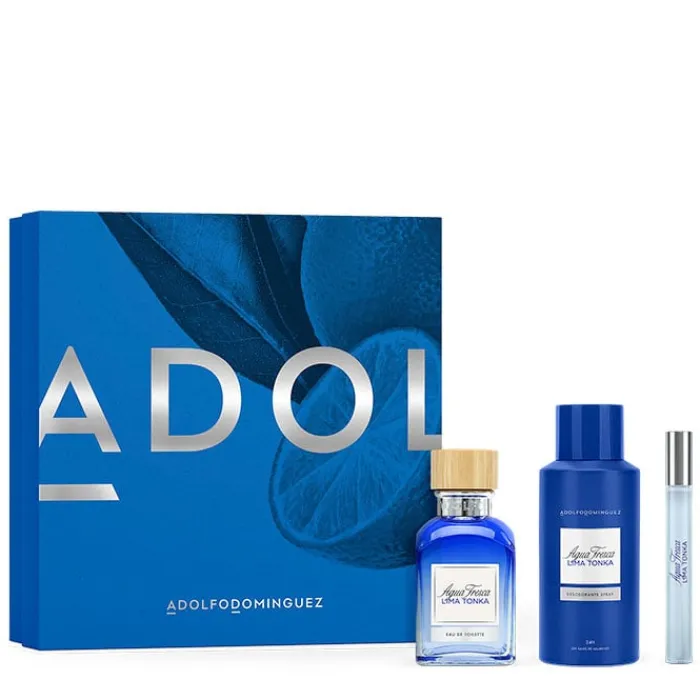 Hombre ADOLFO DOMÍNGUEZ Agua Fresca Lima Tonka Estuche