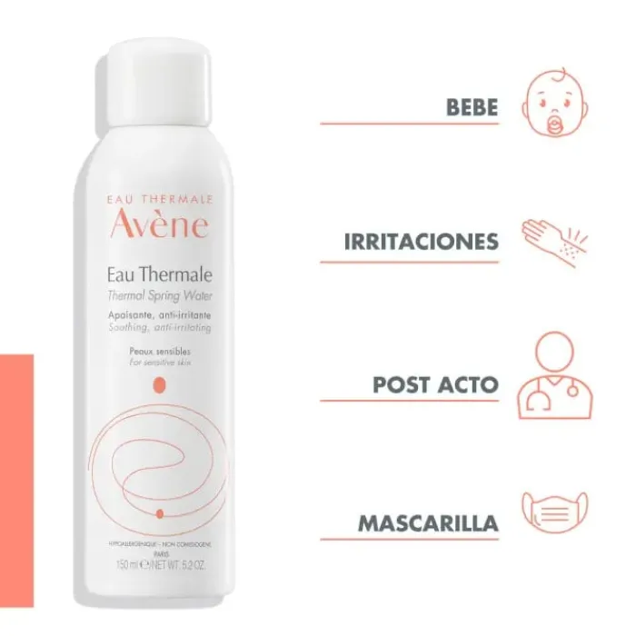 Hombre Avène Agua Termal