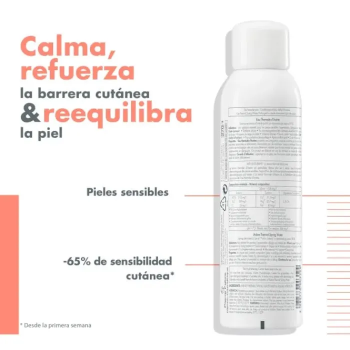 Hombre Avène Agua Termal