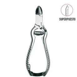 Beter Alicate Pedicura Cromado Muelle Gusanillo