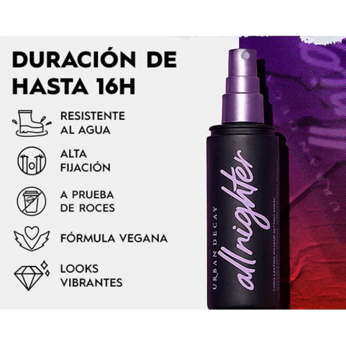 Hombre URBAN DECAY All Nighter Setting Spray