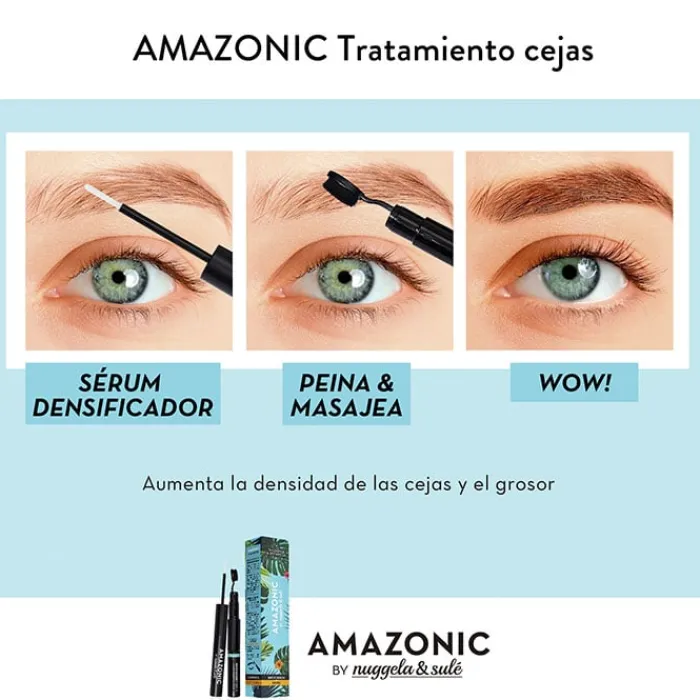 Nuggela & Sulé Amazonic Cejas Sérum Densificador + Cepillo