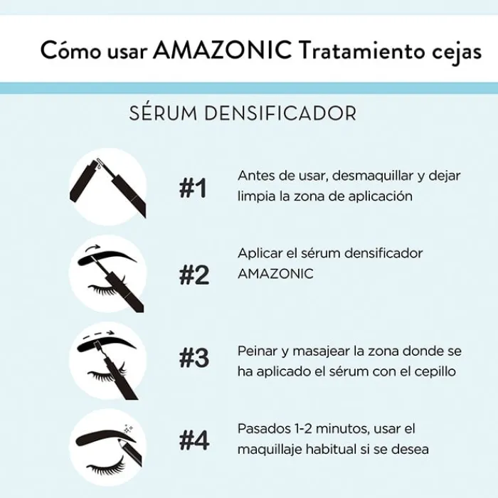 Nuggela & Sulé Amazonic Cejas Sérum Densificador + Cepillo