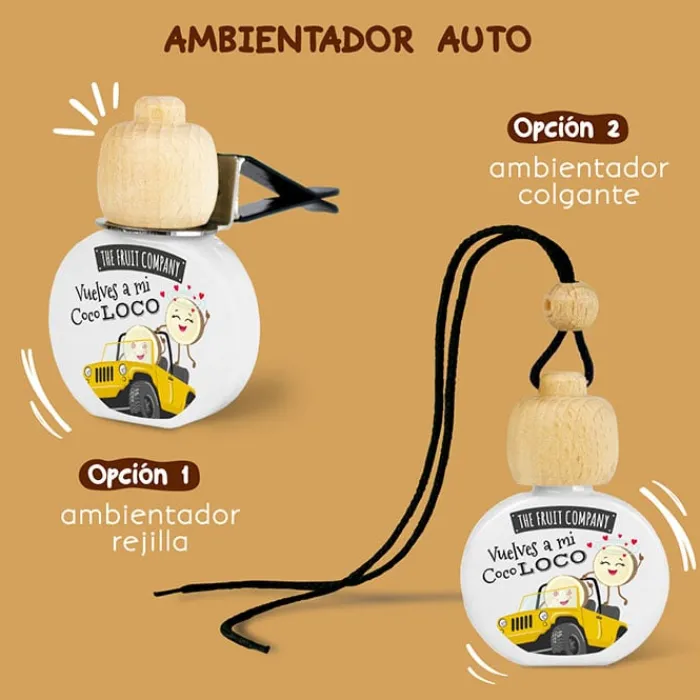 The Fruit Company Ambientador Coche Coco