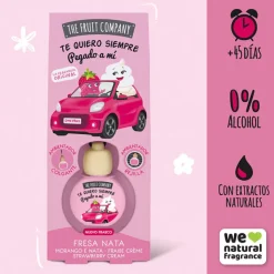 The Fruit Company Ambientador Coche Fresa Nata