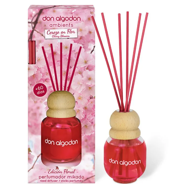 Don Algodón Ambientador Mikado Flor de Cerezo