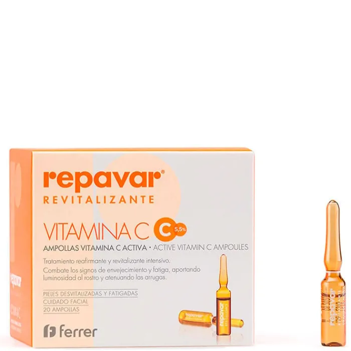 Repavar Ampollas Vitamina C Activa