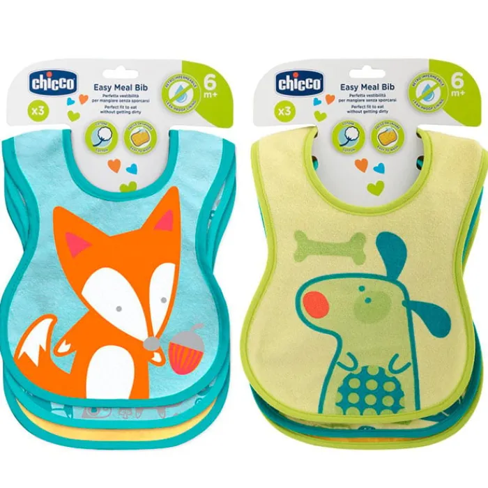 Chicco Baberos de Algodón