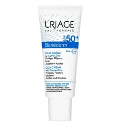 Hombre Uriage Bariéderm-CICA Crema con CU-ZN SPF50+