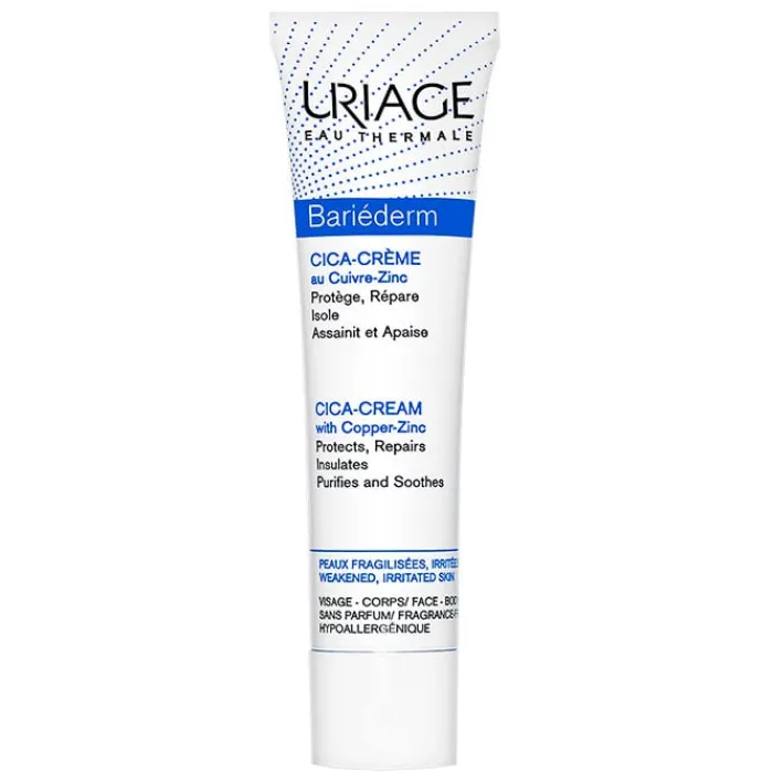 Hombre Uriage Bariéderm-CICA Crema con CU-ZN
