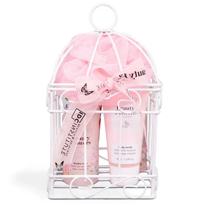 IDC Institute Beauty Flowers Cage Set
