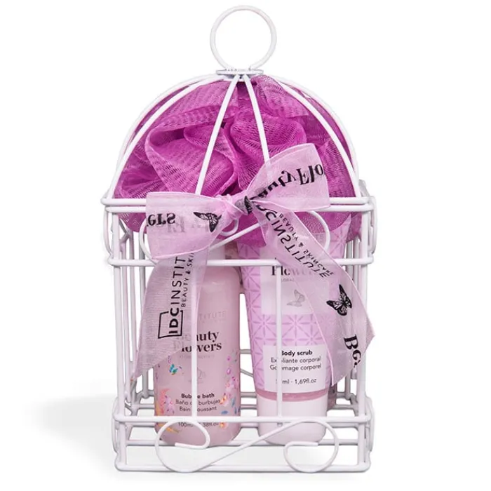IDC Institute Beauty Flowers Cage Set