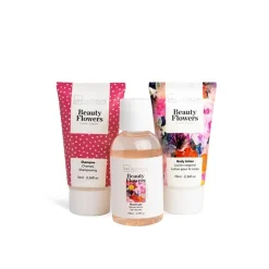 IDC Institute Beauty Flowers Travel Bag