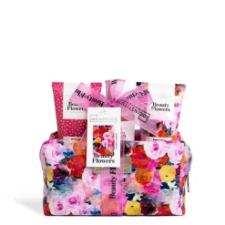 IDC Institute Beauty Flowers Travel Bag