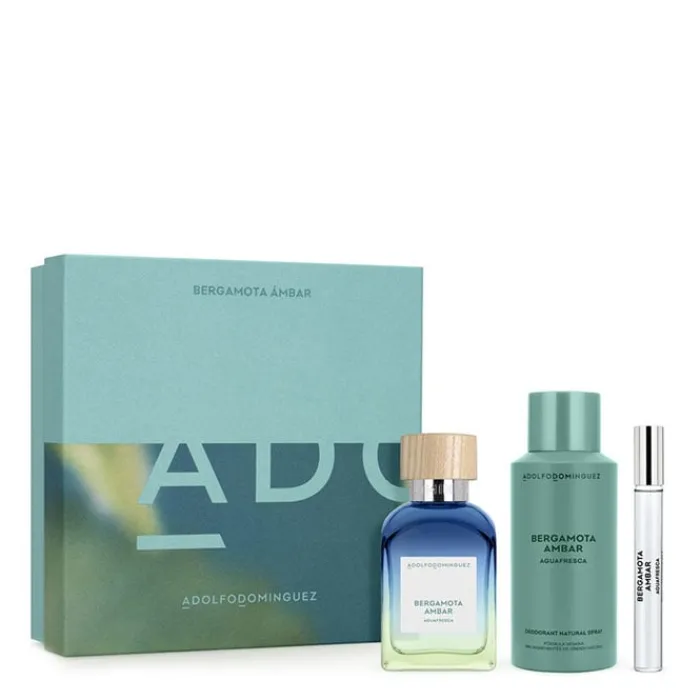 Hombre ADOLFO DOMÍNGUEZ Bergamota Ámbar Estuche