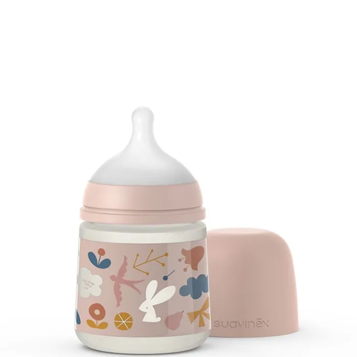 Suavinex Biberón Flujo Lento Prints Tetina Fisiológica SX Pro