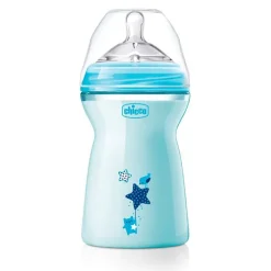Chicco Biberón NaturalFeeling Azul 6 Meses+