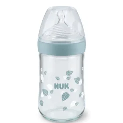 Nuk Biberón Nature Sense Cristal 0-6 Meses M Silicona