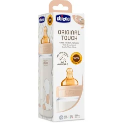 Chicco Biberón Original Touch Beige 2 Meses+