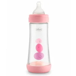 Chicco Biberón Perfect 5 Rosa 4 Meses+