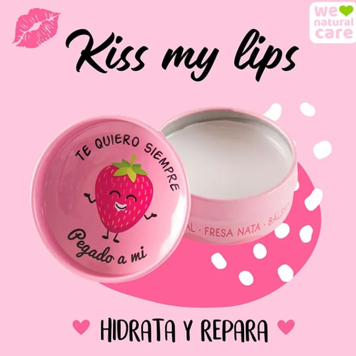 The Fruit Company Bálsamo Labial Fresa Nata