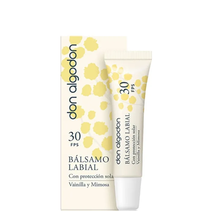 Don Algodón Bálsamo Labial SPF30 Vainilla & Mimosa