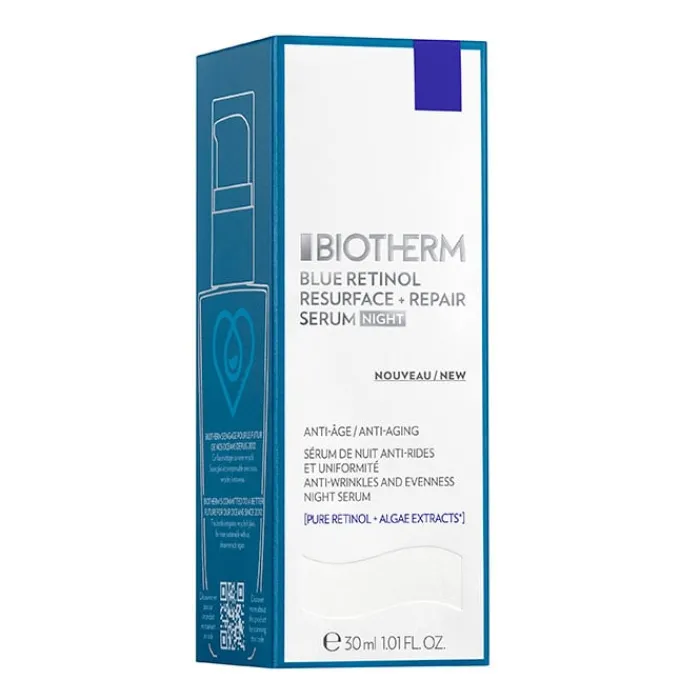 Hombre BIOTHERM Blue Therapy Blue Retinol Night Serum