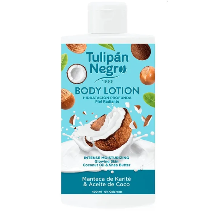 Tulipán Negro Body Lotion Manteca de Karité & Aceite de Coco