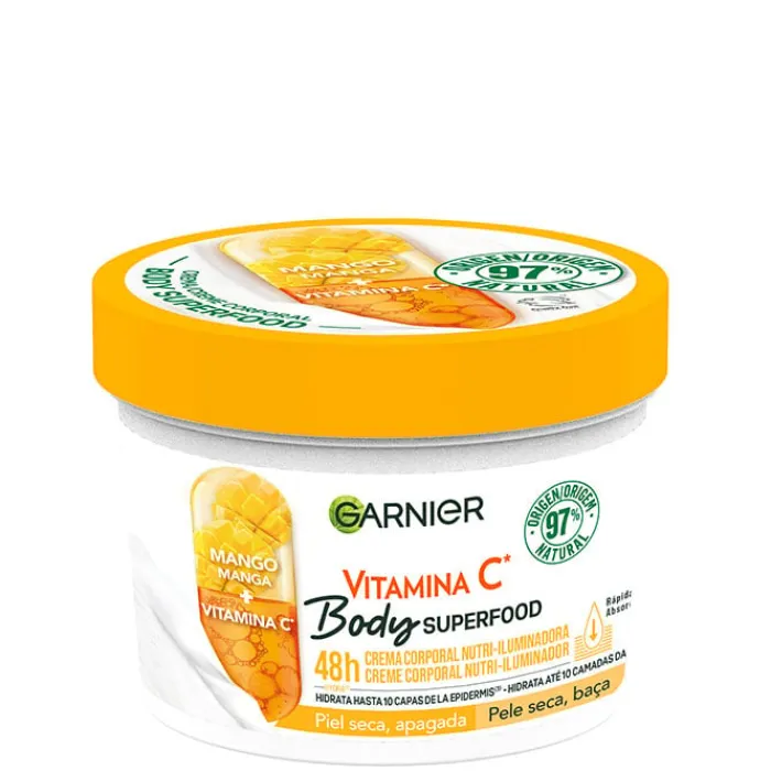 Garnier Body Superfood Crema Corporal Nutri-Iluminadora