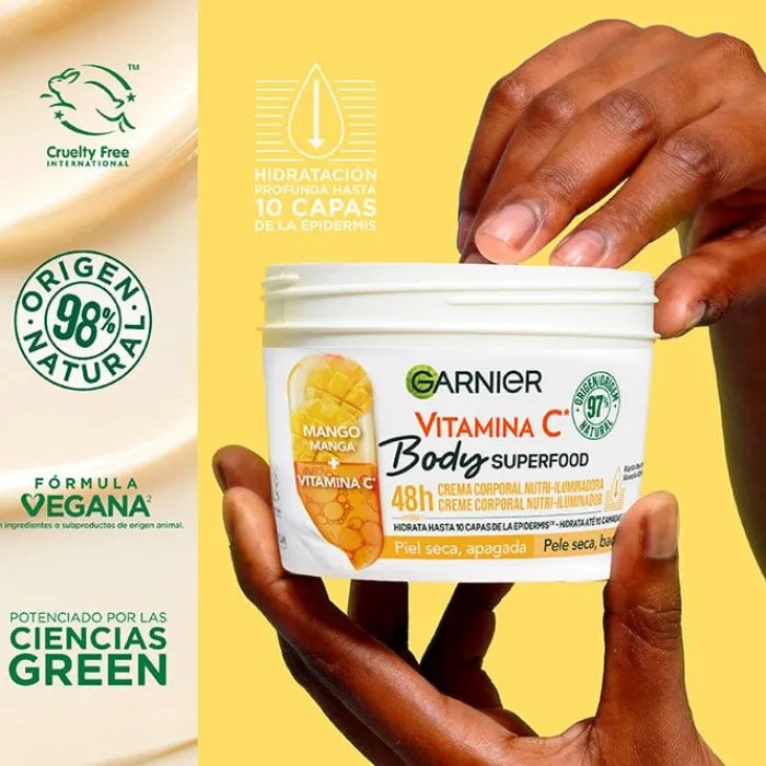 Garnier Body Superfood Crema Corporal Nutri-Iluminadora