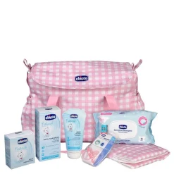 Niños Chicco Bolsa Maternidad Vichy Natural Sensation Rosa