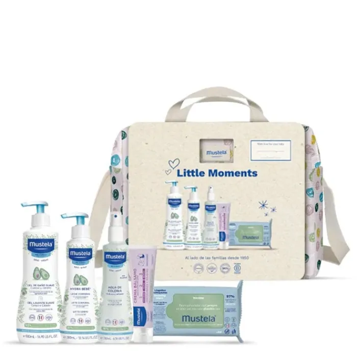 Niños Mustela Bolsa Paseo Little Moments Lunares