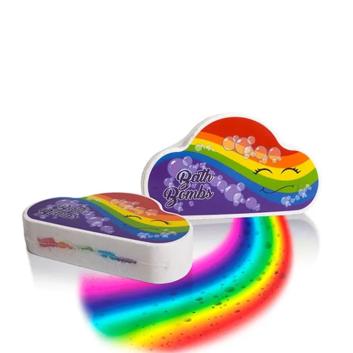 Pokhara Bomba Baño Arcoiris Nube Blanca