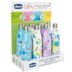 Chicco Botella de Acero Inoxidable