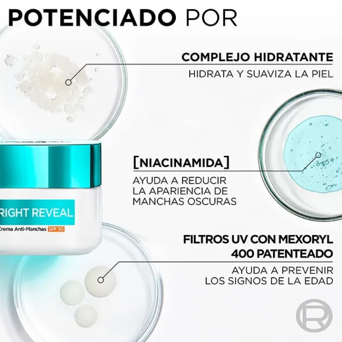L'Oréal Bright Reveal Crema Anti-Manchas SPF 50