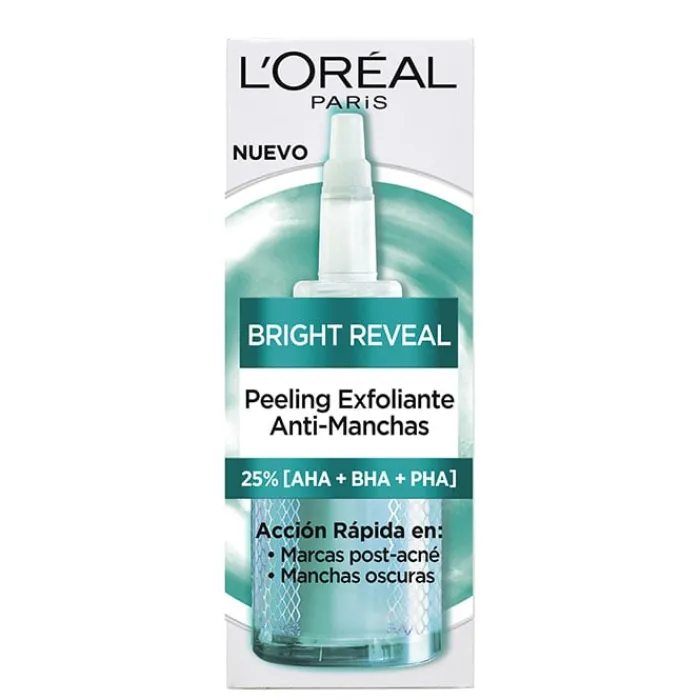 L'Oréal Bright Reveal Peeling Exfoliante Anti-Manchas