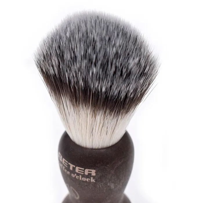 Hombre Beter Brocha de Afeitar Coffe o Clock